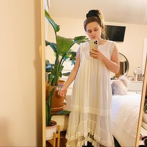 Lace Maxi Free People White Dress